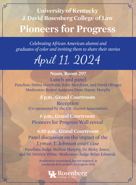 Pioneers for Progress invitation